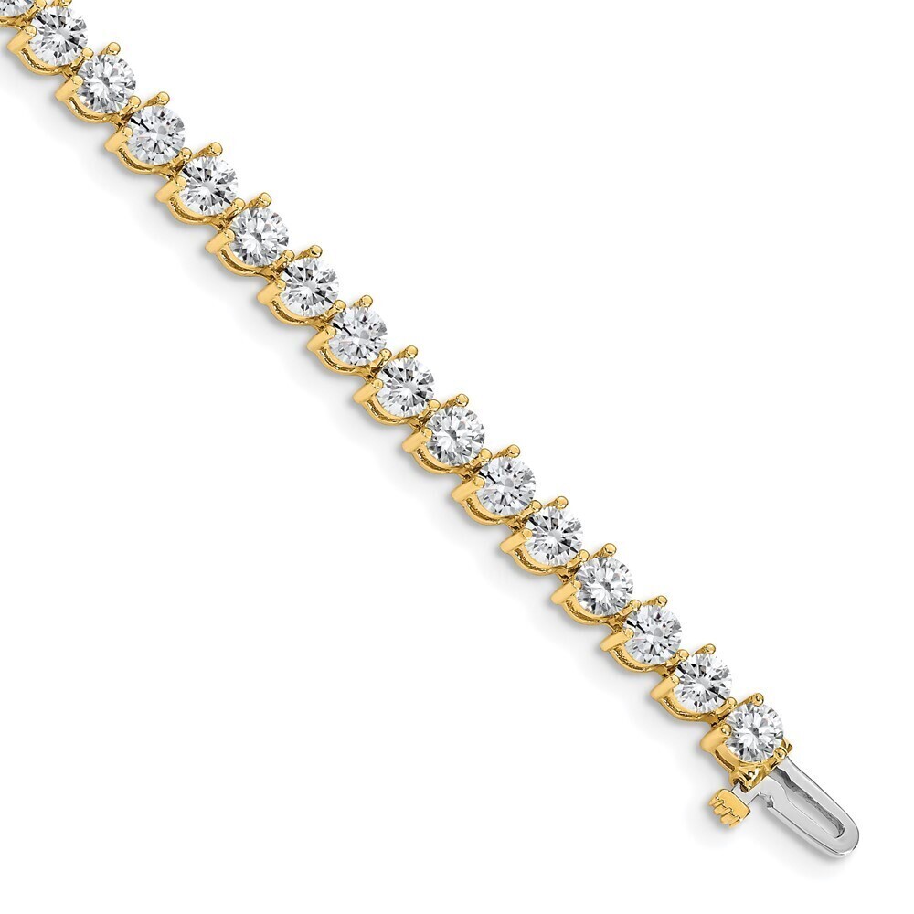 Kazi Luxury 14k Diamond Tennis Bracelet Mounting